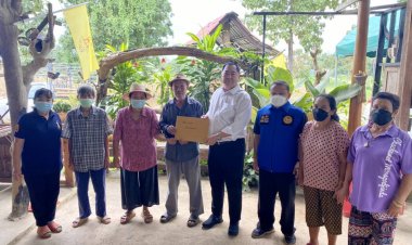 "นายกเคี้ยง" ตัวแทน"พรรครวมแผ่นดิน" รับหนังสือร้องเรียนจากชาวบ้านได้รับผลกระทบจากสำรวจที่ดิน