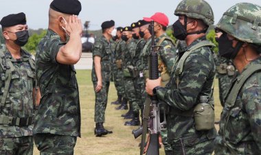 ผบ.พล.ร.15 เปิดการฝึกเตรียมความพร้อมให้กับหน่วยที่จะปฏิบัติภารกิจป้องกันชายแดนใต้