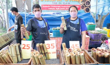 หอมหวล"ชวมชิม"ข้าวหลามปักษ์ใต้บางนราแบรนด์ดังท้องถิ่นแห่งเดียวเมืองนราธิวาส