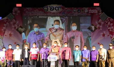 รมว.แรงงาน เปิดงานรำลึก 169 ปี เกาะสีชัง “ร้อยดวงใจ ร้อยศรัทธา ปวงประชาน้อมรำลึก พระพุทธเจ้าหลวง”