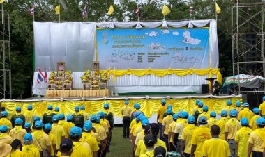 จิตอาสาพัฒนาเส้นทางท่องเที่ยวตามรอยพ่อ