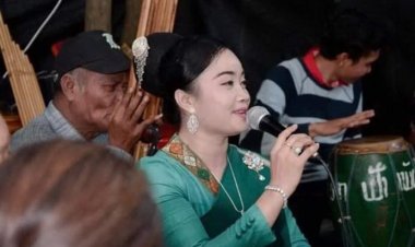 เครียดปมหนี้สิน!"อินแต่ง"ราชินีหมอลำเมืองลาวกระโดดสะพานไทย-ลาวฆ่าตัวตาย