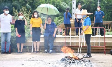 กกต.จว.สระแก้วสังเกตการณ์และติดตามการทำลายบัตรเลือกตั้งท้องถิ่น