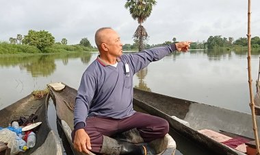 ชาวนาโคราชระทมกู้เงินลงทุนทำนาน้ำท่วม 3 รอบข้าวหมอเสียหายยับหมดตัว