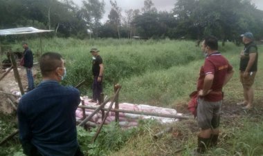 โครงการชลประทานศรีสะเกษ สนับสนุนเครื่องสูบน้ำเพื่อบรรเทาความเดือดร้อนน้ำท่วม