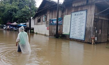 ปราจีนบุรีอ่วมน้ำท่วมเพิ่มเป็น 4 อำเภอ-ระดมป้องกันพื้นที่เขตเศรษฐกิจและโรงพยาบาล