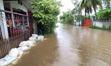 โคราชอ่วมฤทธิ์พายุโนรูหลายพื้นที่ถูกน้ำท่วมหนัก-น้ำลำมูลทะลักจมบ้านเรือนพิมายสูงกว่า 2 ม.