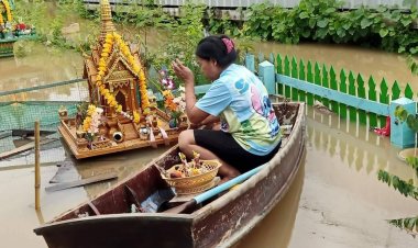 ระกาศเร่งอพยพขึ้นที่สูง...หนีน้ำท่วมสูง...อัญเชิญพระภูมิเจ้าที่  เทวดาอารักษ์