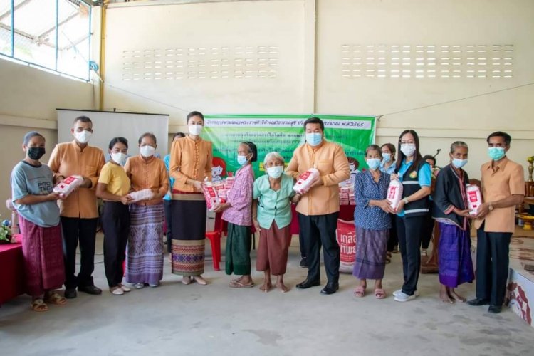 เทศบาลตำบลขุนหาญ เปิดโครงการ ตามพระราชดำริ ด้านสาธารณสุขชุมชนน้อยเจริญ