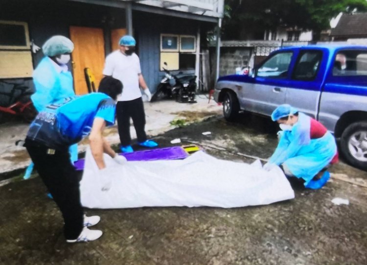 โปลิศศรีสะเกษ นอนตายปริศนาในบ้านพักโดยไม่ทราบสาเหตุ