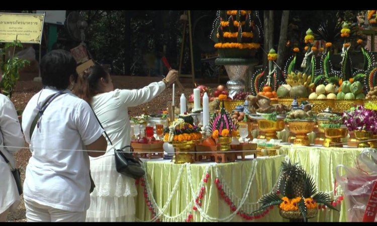 ชาวปราจีนฯแห่บวงสรวงเปิดคลังมหาสมบัติ เพชรภัทรนาคราช เพื่อเป็นสิริมงคลและเพิ่มโชคลาภ