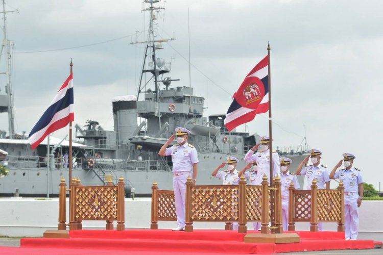 ทร.จัดงานวันคล้ายวันพระบรมราชสมภพพระบาทสมเด็จพระจุลจอมเกล้าเจ้าอยู่หัว ครบรอบ 169 ปี