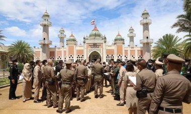 คณะกองพระราชภารกิจในพระองค์ 904 สำรวจพื้นที่เตรียมการรับเสด็จฯ ที่ปัตตานี