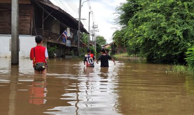 ปราจีนบุรีอ่วมหนัก!พร่องน้ำเหนือเขื่อนห้วยสโมงหลายอำเภอน้ำท่วมเพิ่มเอ่อท่วมถนนสายเอเชีย