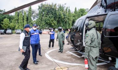 ผู้บัญชาการทหารสูงสุด สั่งกรมแผนที่ทหารนำฮ.EC155 B1ช่วยเหลือผู้ประสบภัยอุบลราชธานี