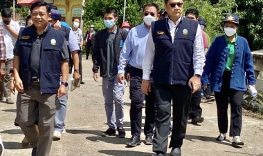 “อลงกรณ์”ควงรักษาการผู้ว่าเพชรบุรีนำทีมชลประทานตรวจความพร้อมมาตรการปัองกันน้ำท่วมเพชรบุรี