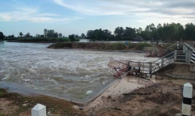 สลด!กระแสน้ำเชี่ยวดูดหนุ่มใหญ่ออกหาปลาใกล้ฝายน้ำล้นจมอีกรายกู้ภัยเร่งดำน้ำค้นหาแต่ยังไม่พบ