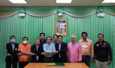 ทน.แม่สอด MOA กฟภ. บันทึกข้อตกลงว่าด้วยความร่วมมือ โครงการปรับปรุงระบบจำหน่ายไฟฟ้าเป็นเคเบิลใต้ดิน