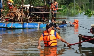 อำเภอกันทรารมย์อ่วมหนัก! จมน้ำ7หมู่บ้าน พันกว่าครัวเรือน ทั้งขาดน้ำดื่มและอาหาร