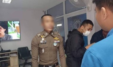 หนุ่มเพี้ยนสั่งชุดตำรวจออนไลน์ พร้อมติดยศพันตรี ขอเข้ารายงานตัวผู้กำกับ สน.ดินแดง ก่อนเจอตำรวจจริงจับเปลี่ยนชุดพร้อมแจ้งข้อหา