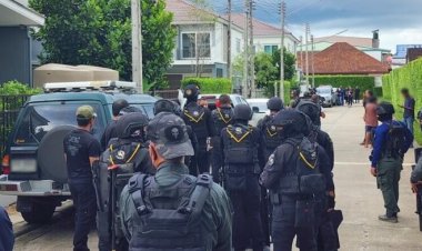 ผวาทั้งเมืองภูเก็ต! ‘ส.ต.ท.’คลุ้มคลั่งถือปืนในบ้านพัก ‘ตร.ติดอาวุธ’ปิดล้อมเจรจากว่า 9 ชม.จึงยอมจำนน