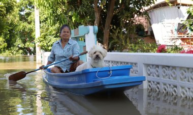 เดือดร้อนหนัก!ชุมชนริมน้ำเมืองปทุมธานีอ่วมทุกพื้นที่หลังเขื่อนเจ้าพระยาเพิ่มการระบายน้ำ