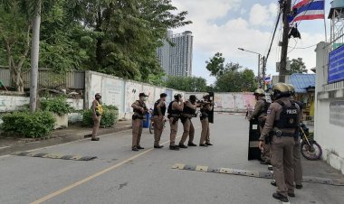 สภ.เมืองสมุทรปราการ ถอดบทเรียนหนองบัวลำภู ซักซ้อมแผนเผชิญเหตุ รองรับเทศกาลปลายปีนี้