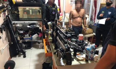 ผบ.ตร. สั่งตรวจสอบเข้ม 'ช่างแอร์ในตำนาน' โชว์คลังแสงปืนลงโซเชียล