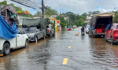 น้ำท่วมศรีสะเกษทรงตัวและลดลงต่อเนื่อง-อ่างเก็บน้ำขนาดกลาง 16 แห่งกักเก็บน้ำเกินพิกัด