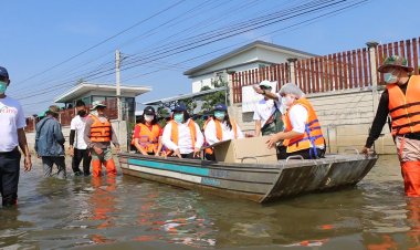"ซีพีแรม"ผนึกกำลัง"ทรู"ส่งมอบอาหารบรรเทาความเดือดร้อนประชาชนผู้ประสบภัยน้ำท่วมหนักขอนแก่น