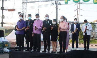 นอภ..แม่สอด- นายก.นครแม่สอด ร่วมงาน "โรบินฟู้ด กินลั่นสนั่นเมือง"