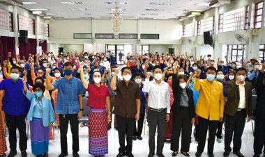 นอภ.แม่สอด เปิดการประชุมเวทีสมัชชาสุขภาพจังหวัดตาก ปี 2565