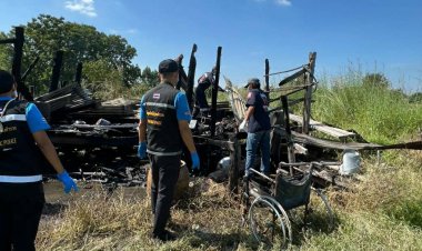 สุดสลด!!ตาวัย 97 ปี  ก่อเตากินกาแฟไฟไหม้ถูกคอกดับคาบ้านกลางทุ่งนา