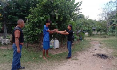 ตำรวจขอนแก่นคุมหลานชายทาสยาคลั่งคว้าท่อนไม้กระหน่ำตีน้าชายดับทำแผนรับสารภาพ