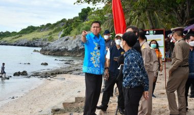 พ่อเมืองชลบุรีลงพื้นที่อำเภอเกาะสีชังรับฟังปัญหาและพร้อมพัฒนาทุกมิติให้เป็นแลนด์มาร์คใหม่