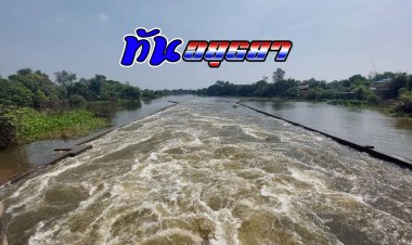 กรมชลประทาน เร่งผลักดันน้ำจากทุ่งบางกุ่มแก้มลิงธรรมชาติเกือบแสนไร่ลงสู่แม่น้ำป่าสัก