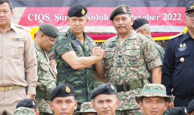 "พลตรี เฉลิมพร "ปิดปิดการลาดตระเวนผสมตามแนวชายแดน ไทย - มาเลเซียยกระดับความสัมพันธ์ที่ดีระหว่างสองประเทศ