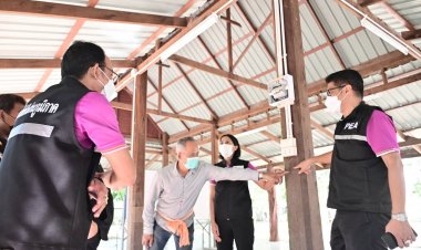 น้ำลด!การไฟฟ้าลงพื้นที่เยียวชาวบ้านลำเชิงไกรติดเครื่องตัดไฟอัตโนมัตป้องไฟดูด