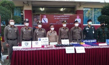 ตำรวจตากจับจับยาไอซ์ 1 กก.-ยาบ้า 60,000 เม็ด เผยเทคนิคใหม่ย่อยขนาดห่อบรรจุยาให้เล็กลง