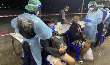 กองทัพเรือ ตรวจคัดกรองทหารใหม่ ปลอดภัยจากเชื้อโควิด-19