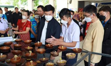 "ชัยวุฒิ" รมว.ดีอีเอส- "รองเอ็ด"  ลงพื้นที่ติดตามการดำเนินงานโครงการเมืองตากอีสปอร์ต รร.เทศบาล 1 กิตติขจร อ.เมืองตาก