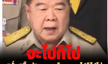 "บิ๊กป้อม" ลั่น "บิ๊กตู่" จะแยกก็แยก จะไปก็ไปไม่ห้าม-ธรรมนัสจะกลับมาต้องถามพรรค