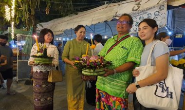 ควันหลง!บางน้ำผึ้งจัดเต็มงานลอยกระทงแข่งบุฟเฟต์กระทงแห่งเดียวในโลกปลุกเศรษฐกิจคึกคัก