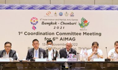 ประชุมเตรียมความพร้อมเอเชียนอินดอร์และมาเชี่ยลอาร์ทเกมส์ ครั้งที่ 6  (OCA) ที่พัทยา ชลบุรี