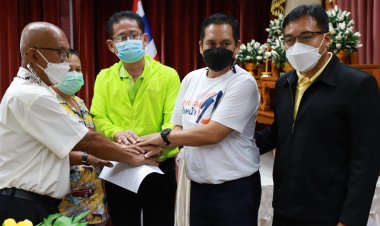 กกต. ประชุม ผู้สมัคร สท.นครแม่สอด  เขต 4. - เสริมสร้างความรู้ - ความเข้าใจการเลือกตั้ง