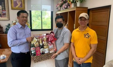 “พ่อเลี้ยงหล้า” CEO แม่สอดฟรีโซน  แสดงความยินดี ผอ.ศุลกากรภาค ที่ 3