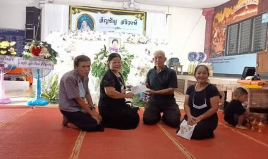 อสม. ชุมชนมณีไพรสณฑ์ เป็นเจ้าภาพร่วมงานอภิธรรมศพ"นางอัญชัญ" อสม.ชุมชนประชารักษ์