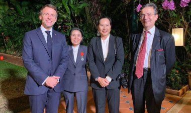 ประธานมูลนิธิรักษ์ช้างฯ โพสขอบคุณ ปธน.มาครง มอบเครื่องราชอิสริยาภรณ์ ชั้นอัศวิน เป็นเครื่องราชอิสริยาภรณ์สูงสุดของสาธารณรัฐฝรั่งเศส