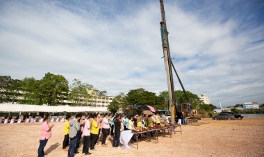 ลงเสาเอก อาคารนวัตกรรมสมุนไพรไทยอภัยภูเบศร ตั้งเป้าวิจัยและพัฒนา รองรับความมั่นคงทางยา