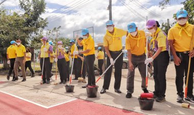 ผู้ว่าฯ ชลบุรีเดินหน้ารณรงค์ “ลดอุบัติเหตุบริเวณทางข้ามและสวมหมวกนิรภัย 100 %
